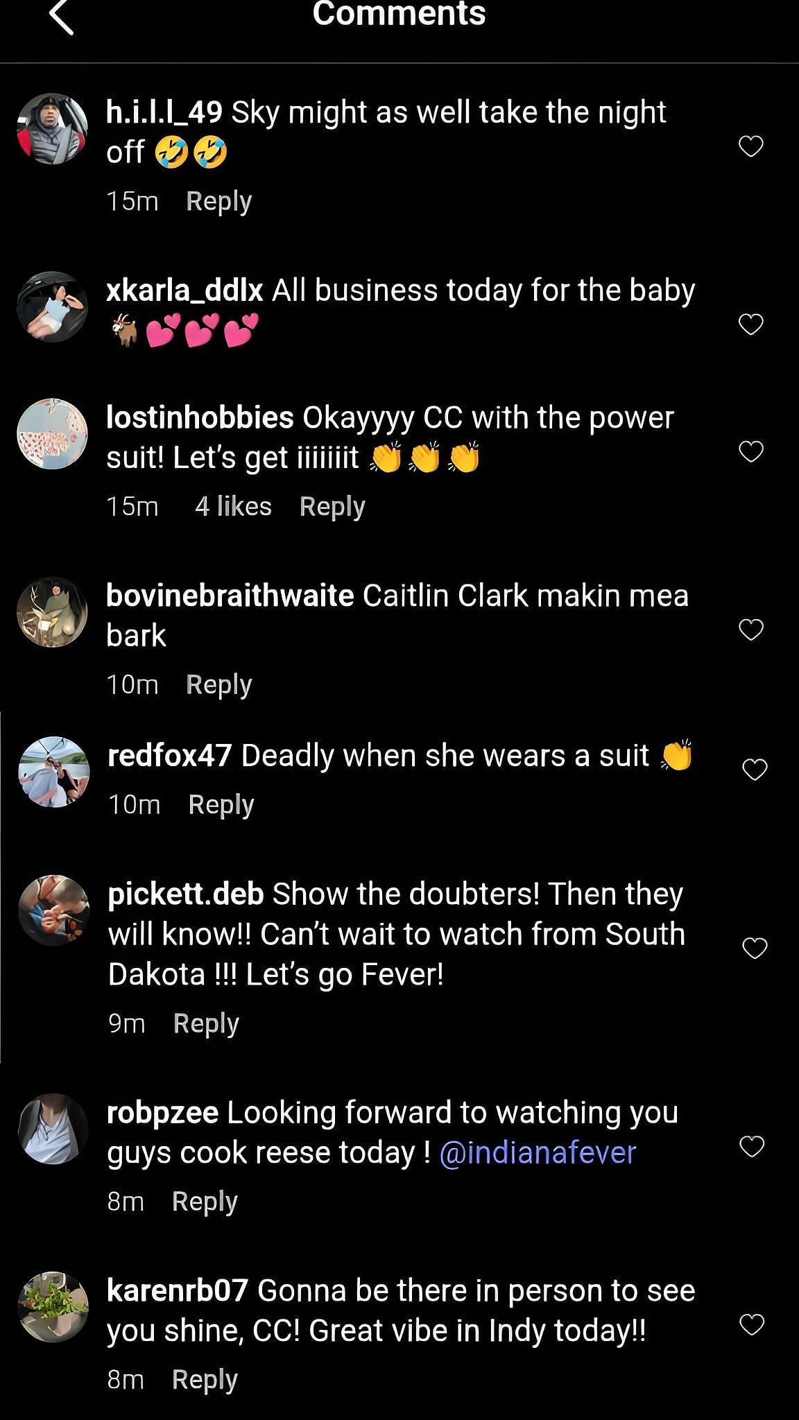 Comments on the post